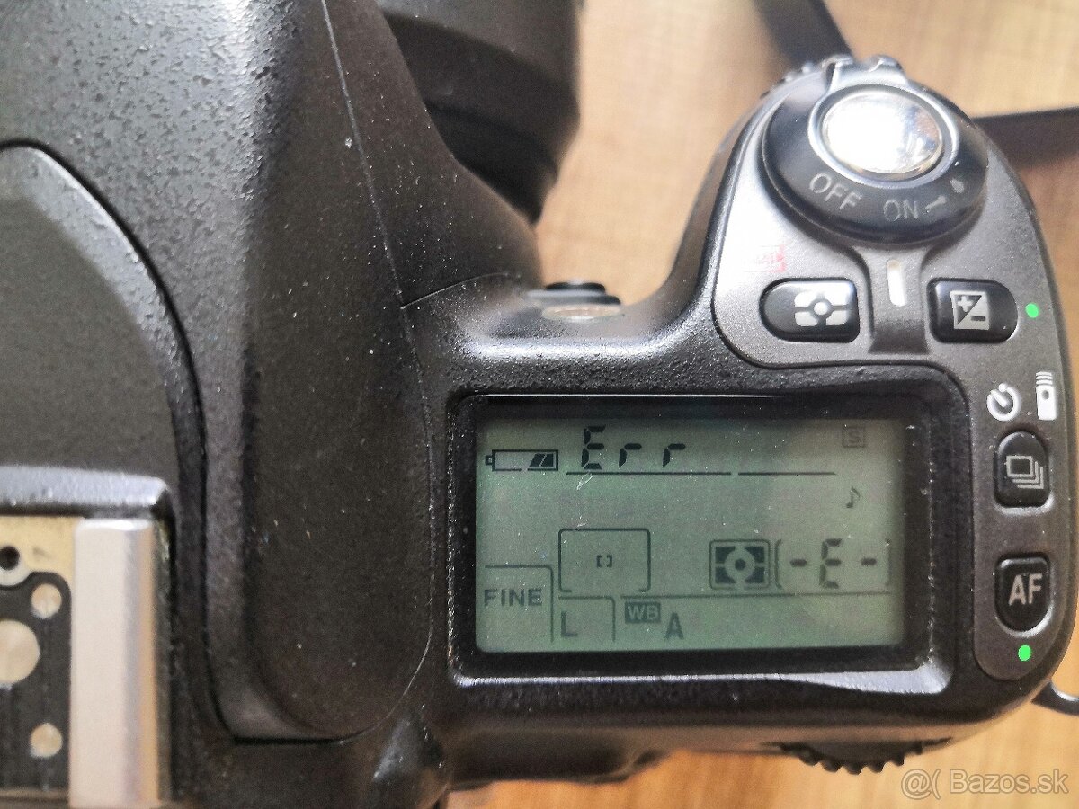 Nefunkčný Nikon D80 - 2