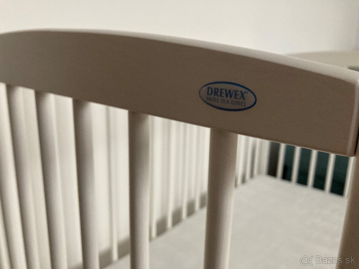 Detská drevená postieľka Drewex - 2