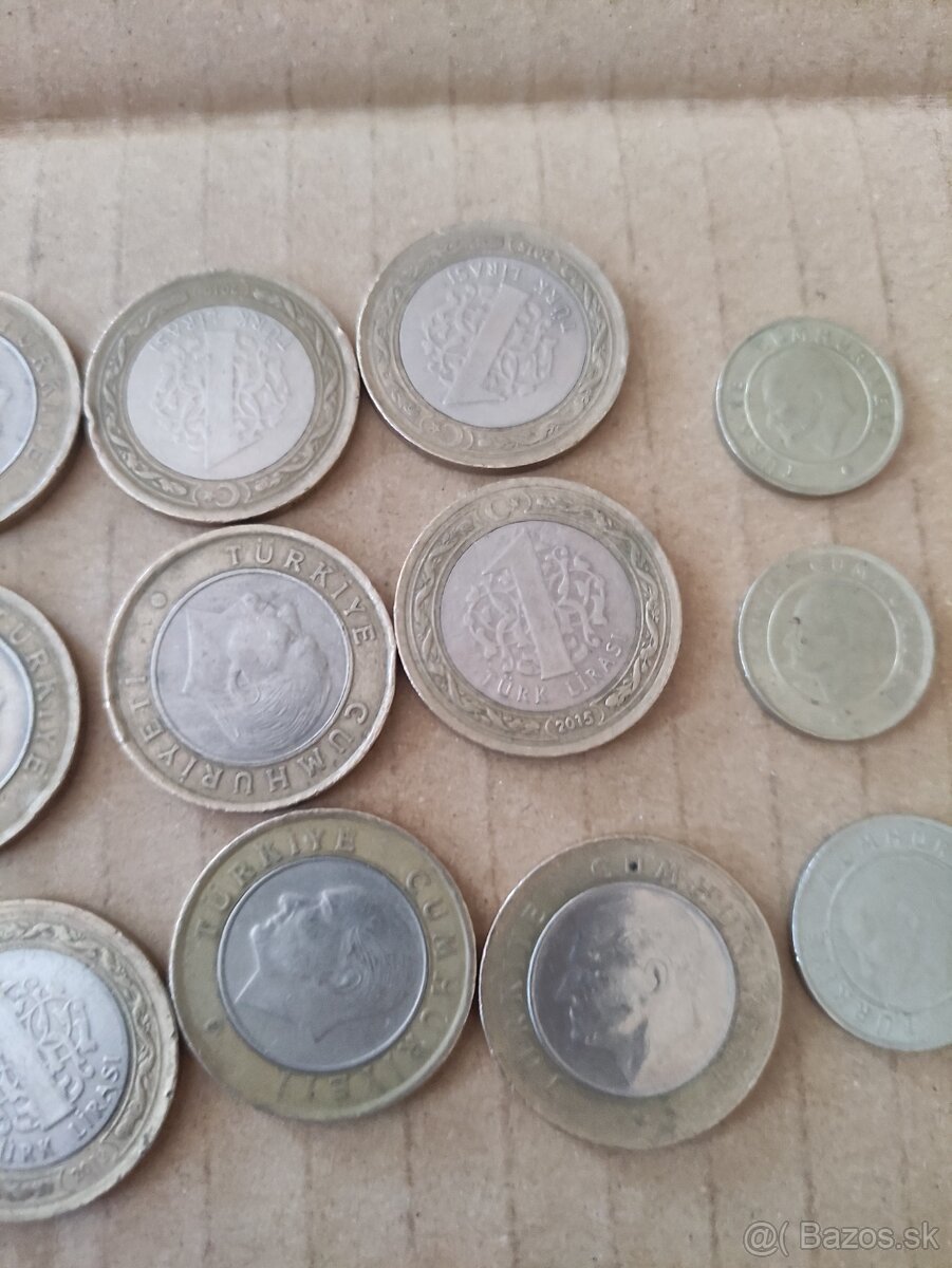 Turecké mince. - 2
