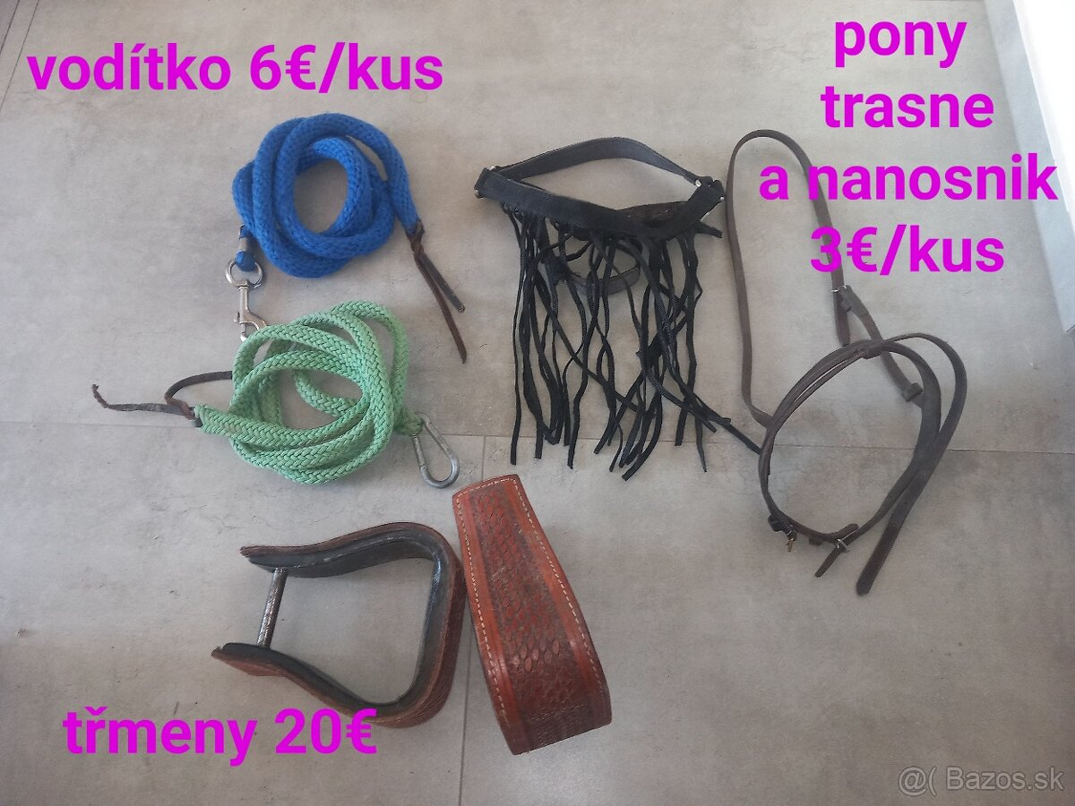 Westernová deka, pony ohlavky - 2