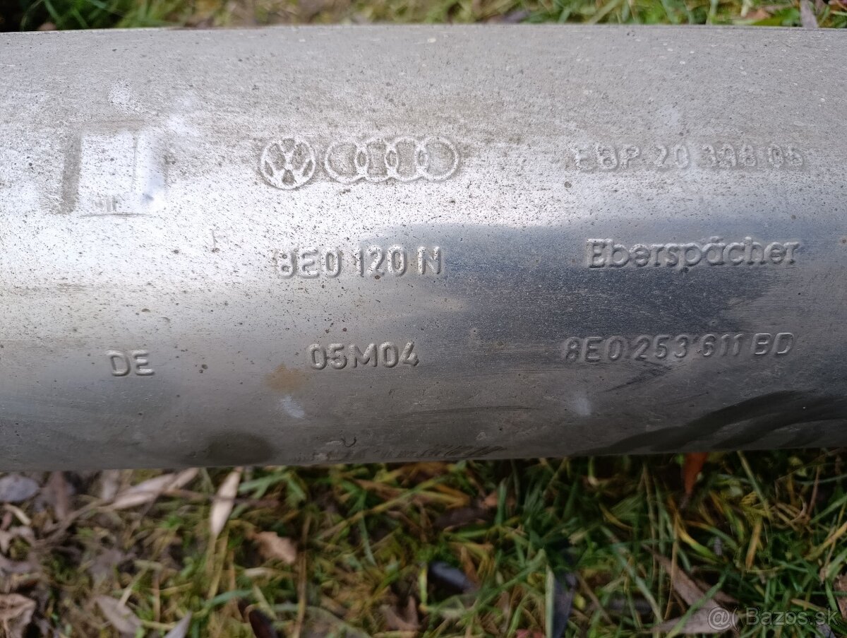 Výfuk Škoda Superb 1 - 2