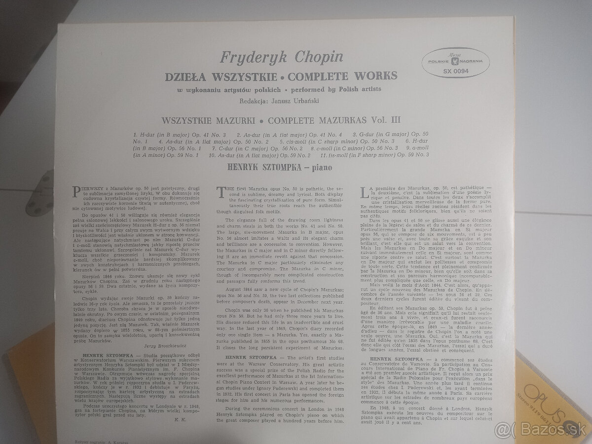 LP platňa č. 11 - 2