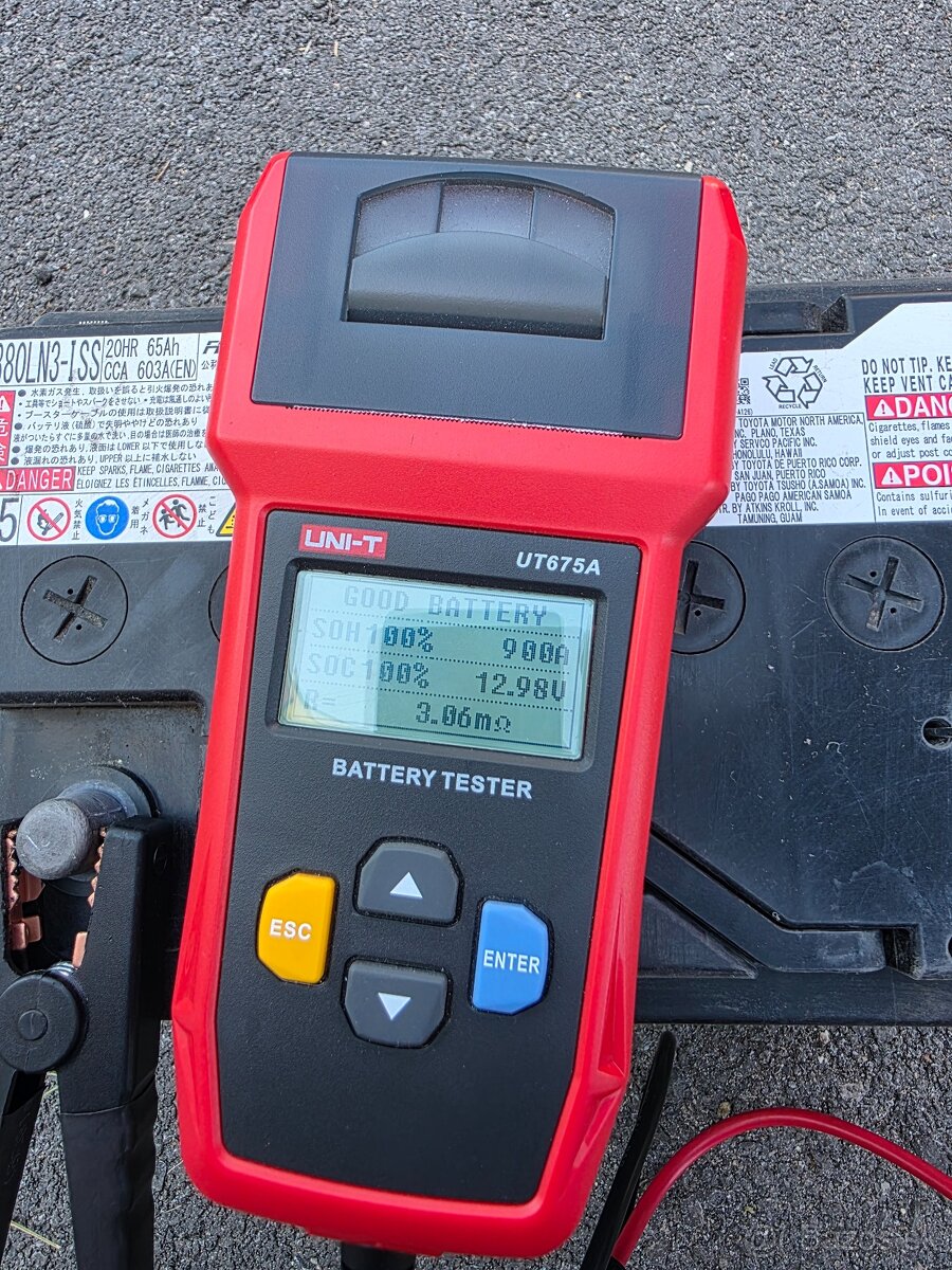 Predam GS YUASA 380LN3-ISS 65Ah 20HR START STOP - 2