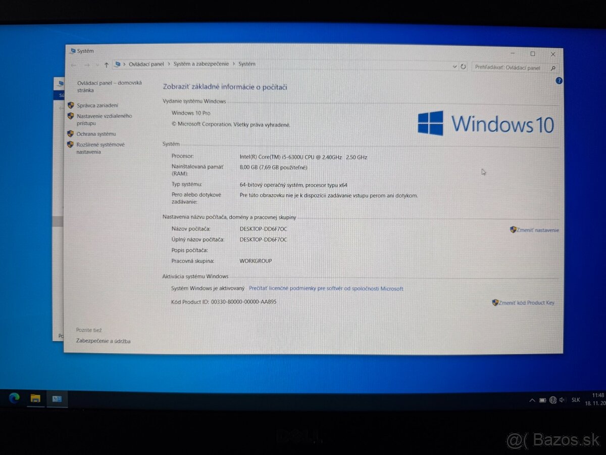 Dell Latitude E5470 i5/8 GB/256 GB - 2