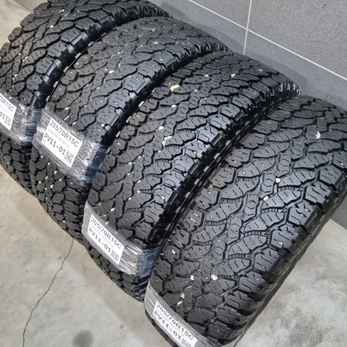 Zimné dodávkové pneumatiky 205/70 R15C GENERAL - 2