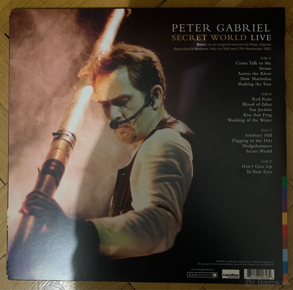 Predam 2LP PETER GABRIEL SECRET WORLD LIVE - 2