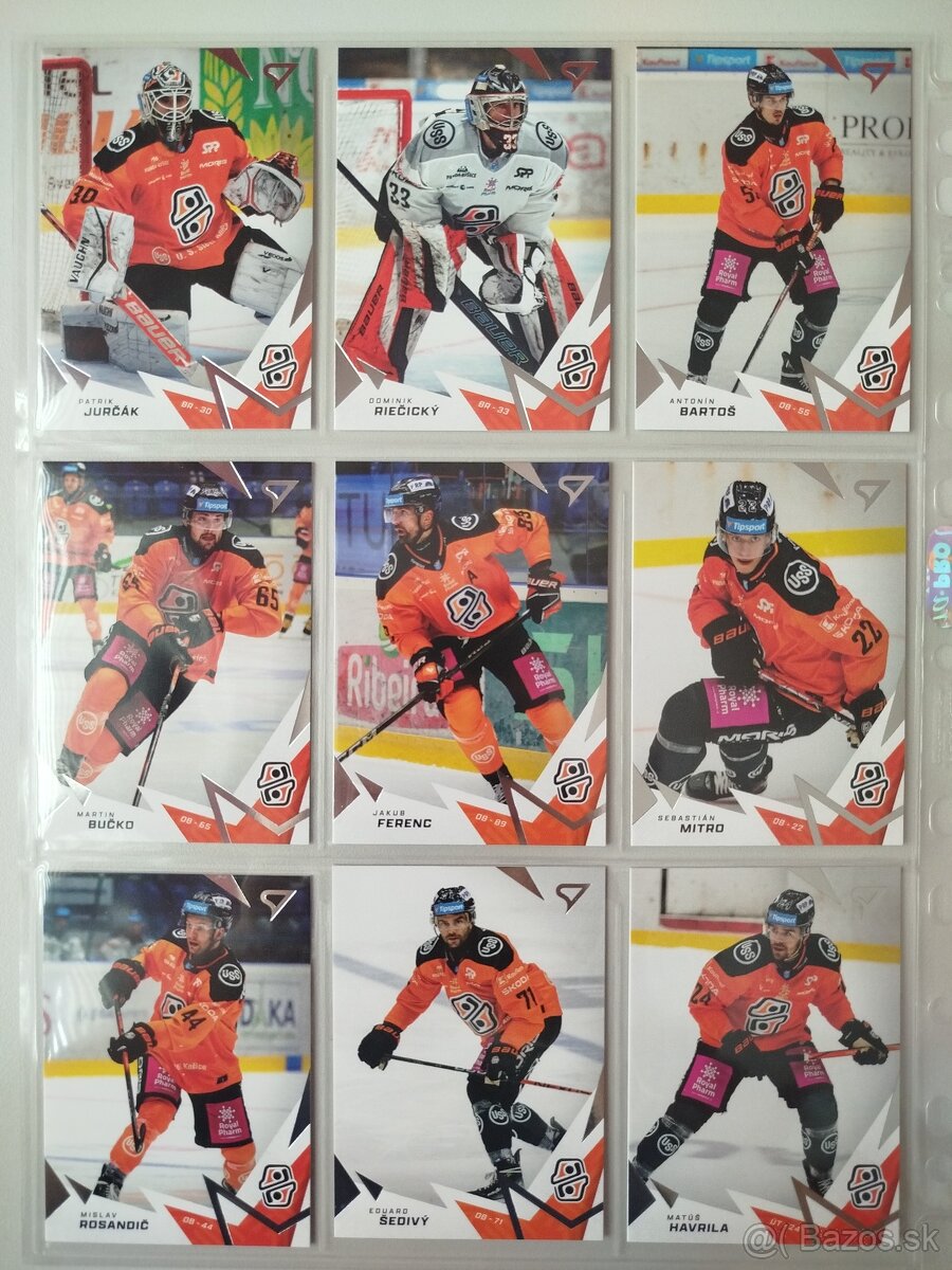 Hokejové kartičky TIPOS EXTRALIGA 2025/2026 - HC KOŠICE - 2