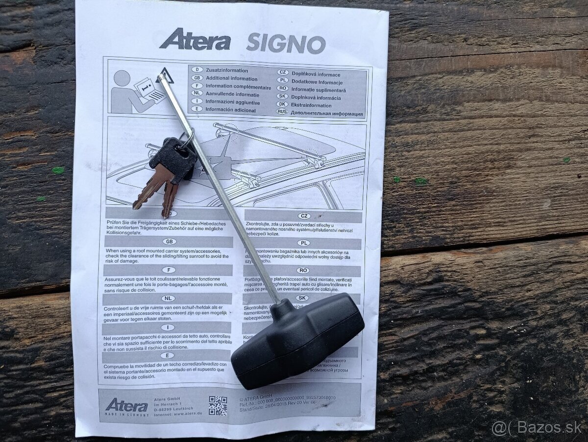 Strešný nosič VW Passat B7 - 2