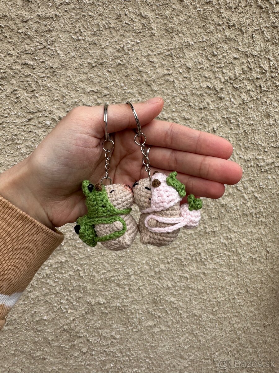 Párové prívesky – kapybary - 2