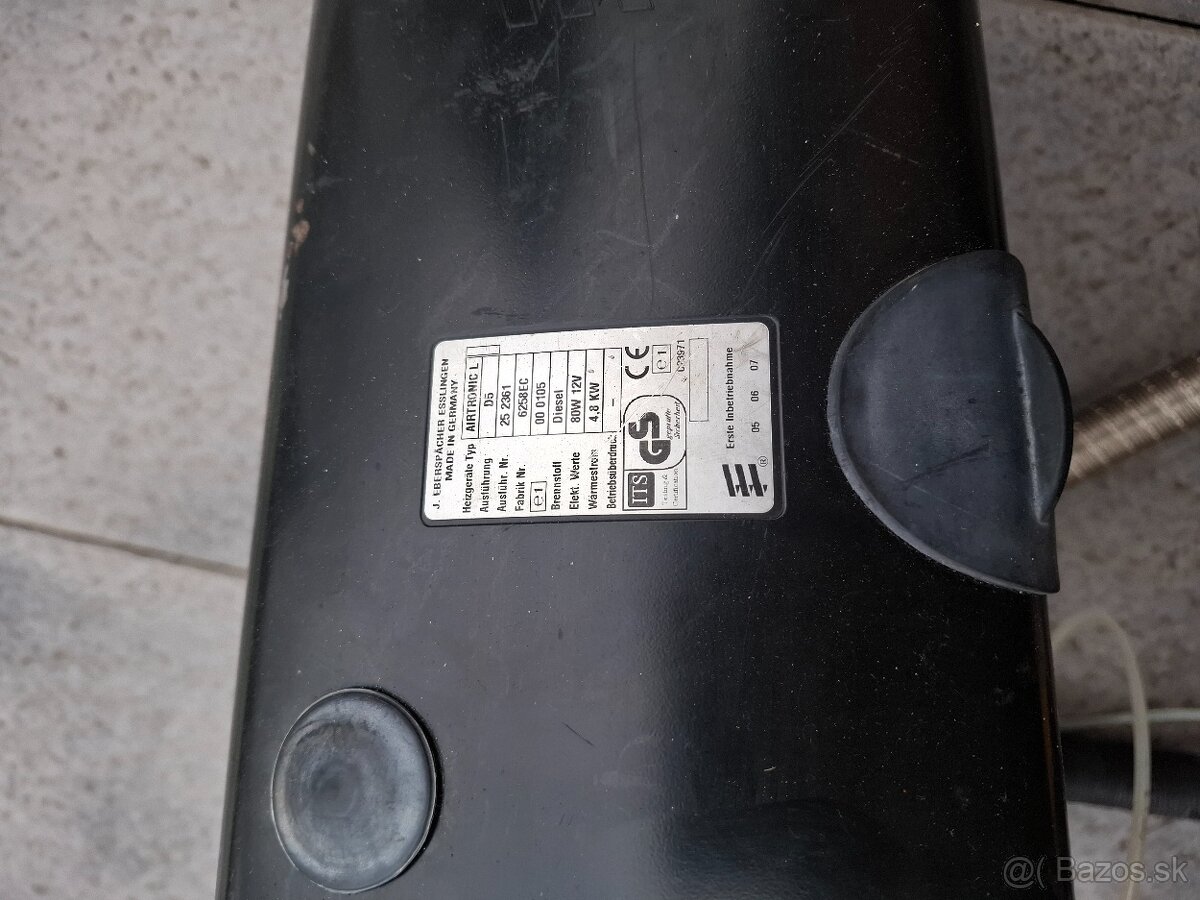 Teplovzdušné topení Eberspächer 12V 5kw - 2