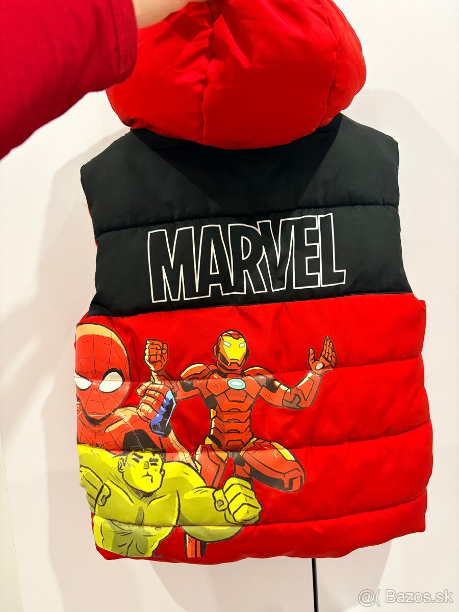 Chlapčenská vesta Marvel veľ. 110 - 2