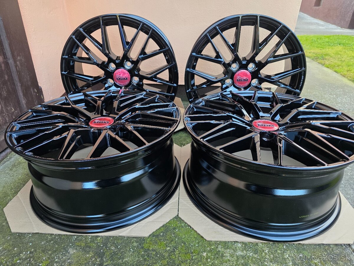 ALU DISKY R17 5x112 Čierne - 2