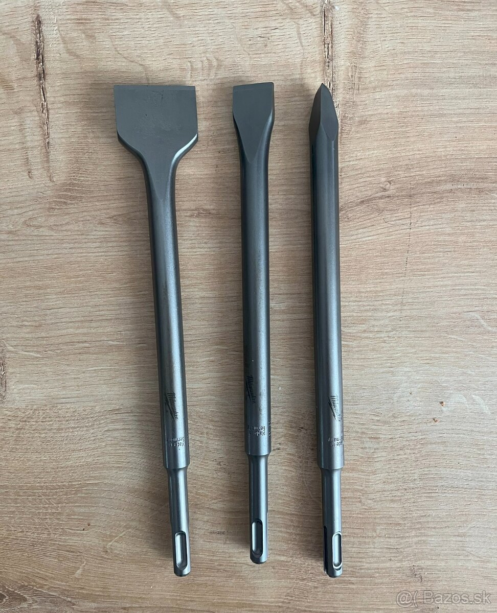 Milwaukee SDS plus - súprava sekáčov 250 mm - 2