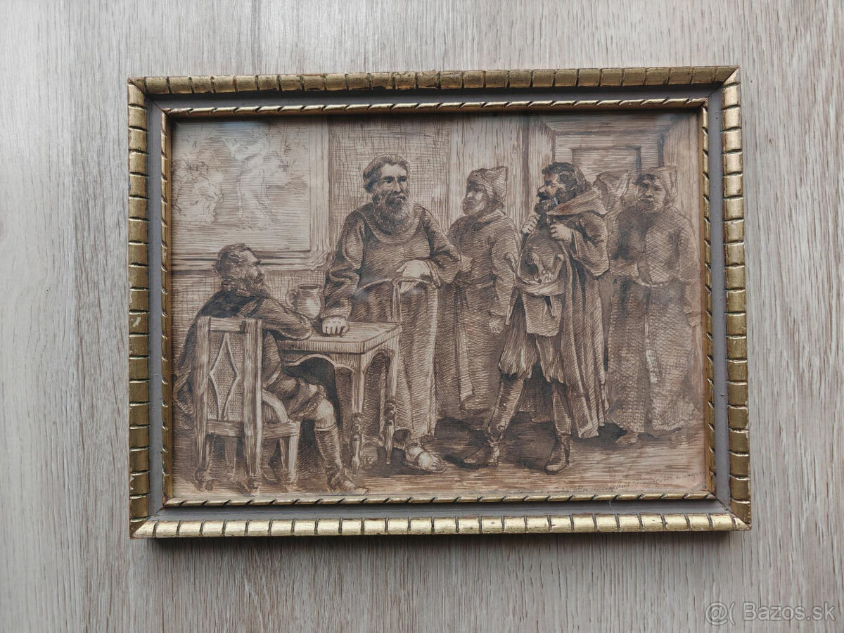 Obrazy cca 70 rokov staré - 2