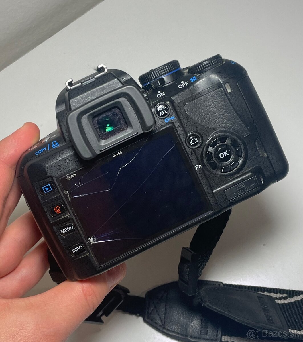 Olympus E-450 - funkčný - 2