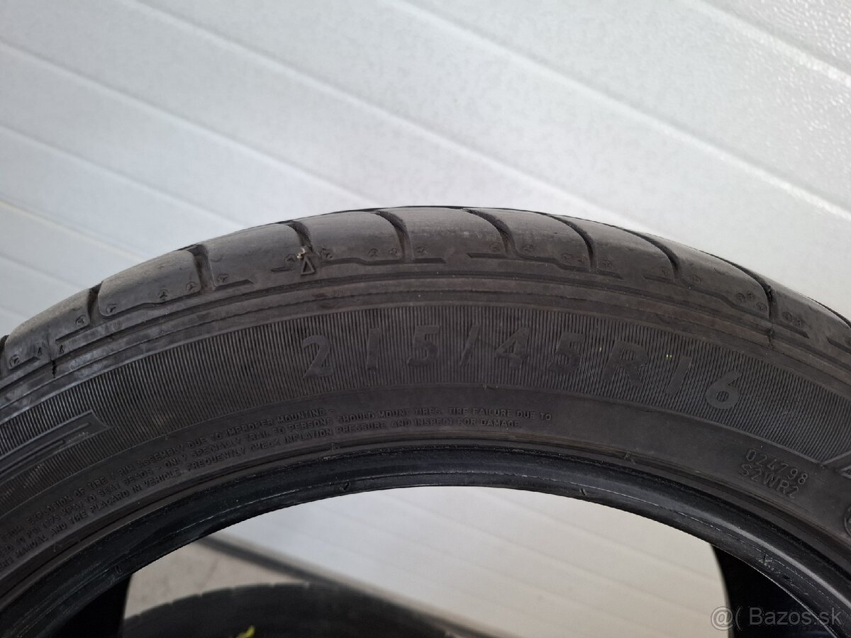 Letné pneumatiky 215/45 R16 - 2