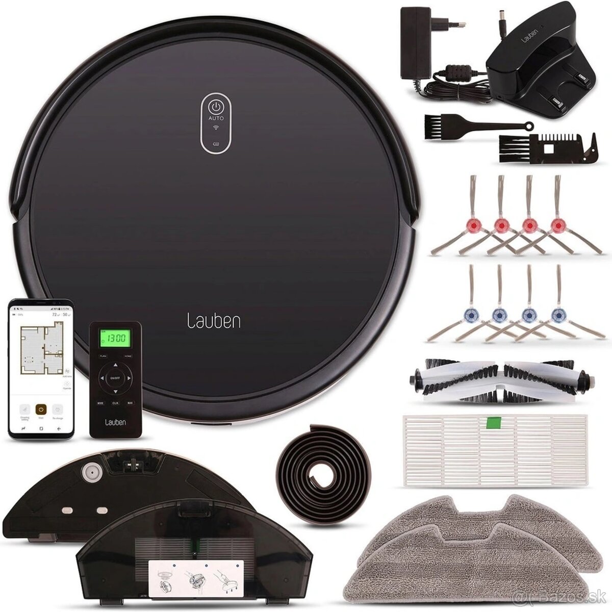 robotický vysávač Lauben Robot Vacuum 15BB - 2