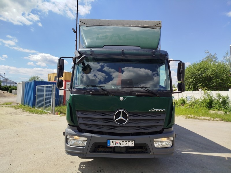 Mercedes Atego 1523 zdvíhacie zadné čelo DAUTEL - 2