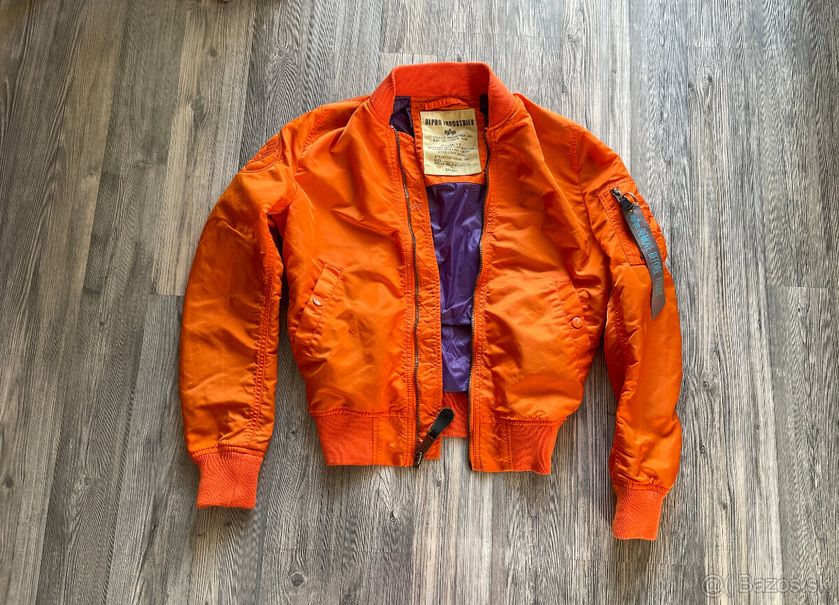 ALPHA INDUSTRIES DÁMSKA ORANŽOVÁ VEĽKOSŤ -S- - 2