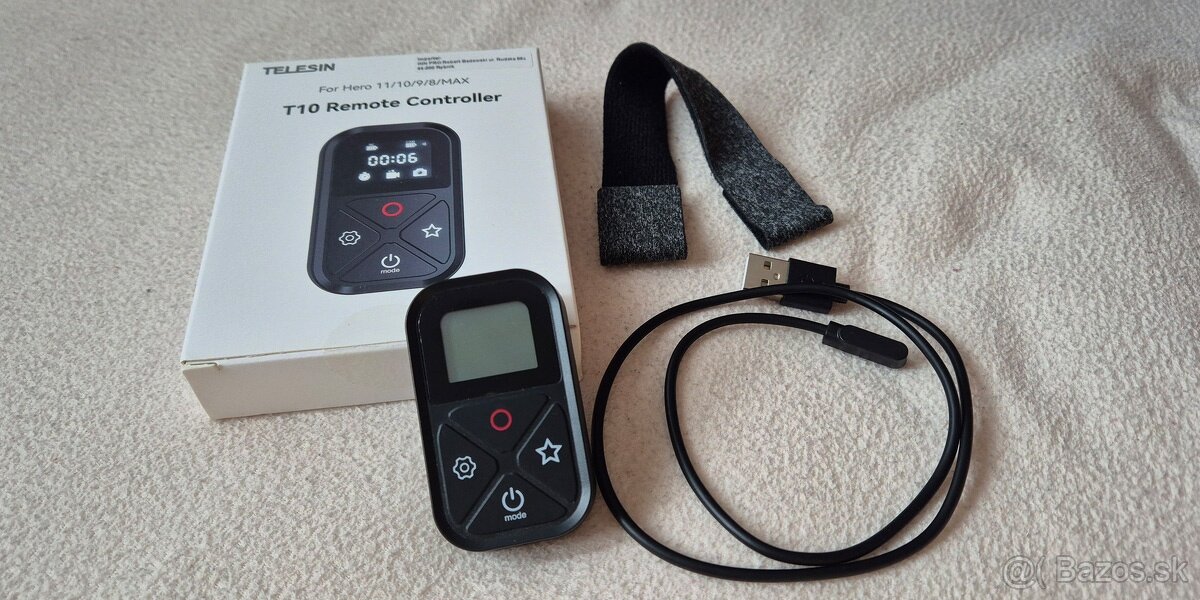 Diaľkové ovládanie pre GoPro Telesin T10 - 2