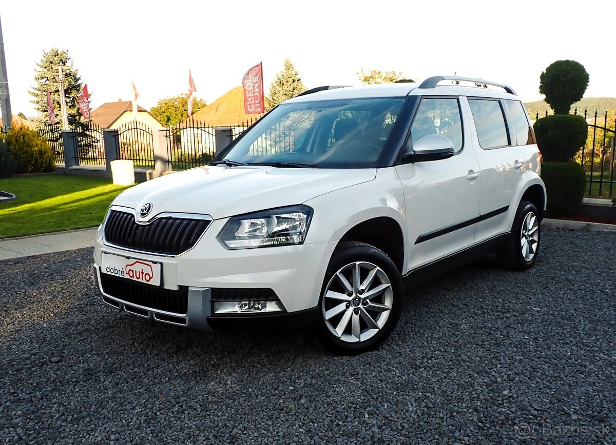 ŠKODA YETI 2.0TDI 4x4 2015 Outdoor Active 81kW ŤAŽNE - 2