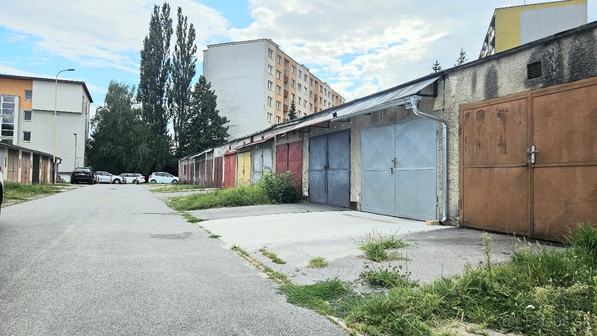 Murovaná garáž - Bajkalská ulica, sídlisko III, Prešov - 2