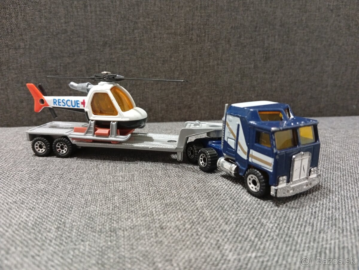 Matchbox Convoy CY 11, Kenworth, Helicopter, Rescue - 2