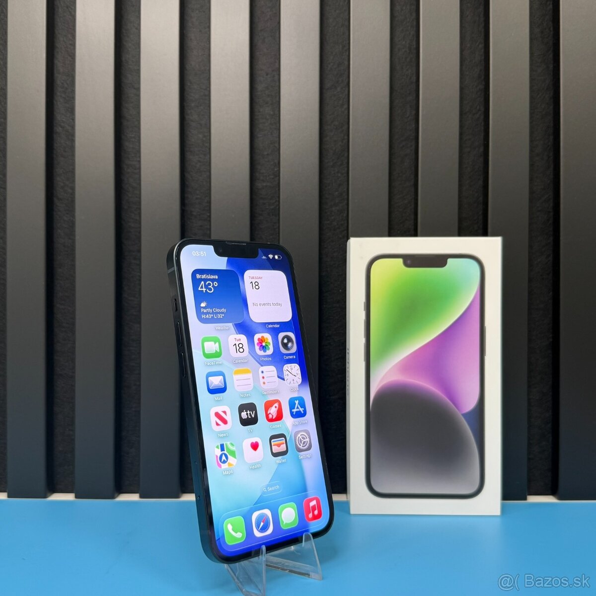 🔵Záruka 1 Rok | iPhone 14 128 GB Midnight - 2