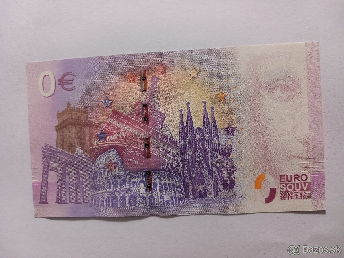 Predávam tieto 0€ bankovky - 2