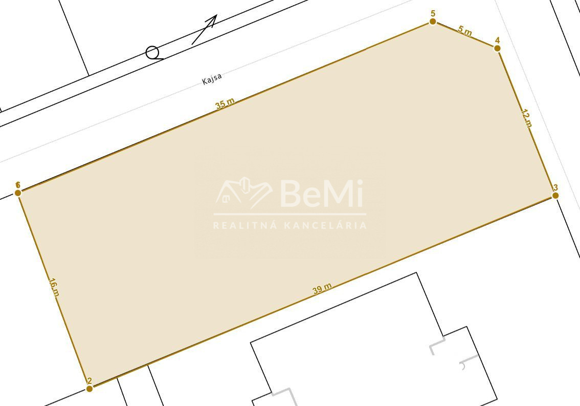 Pozemok Lužianky Kajsa 611 m2 ID 588-14-MIG - 2