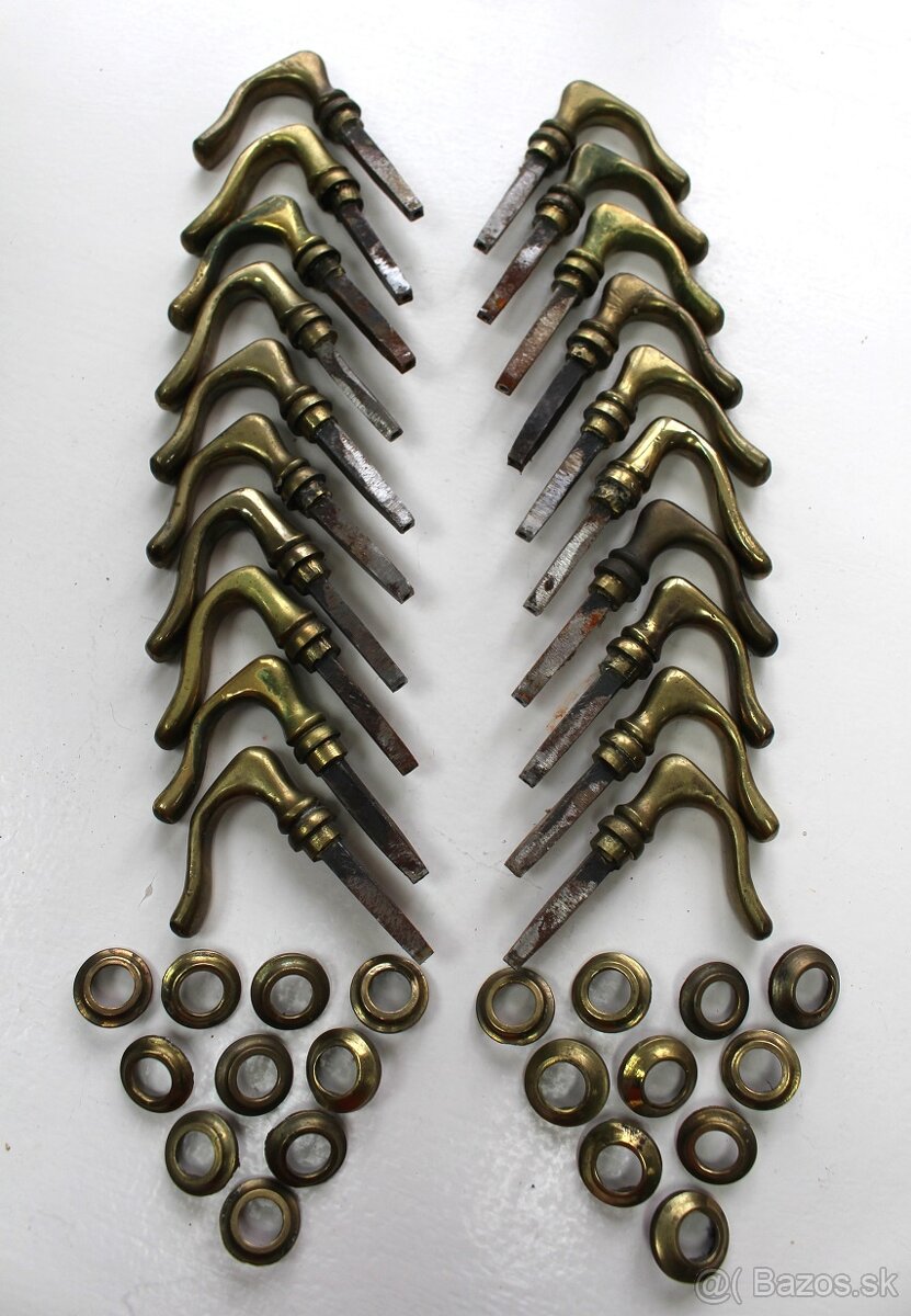 mosadzné kľučky - 2