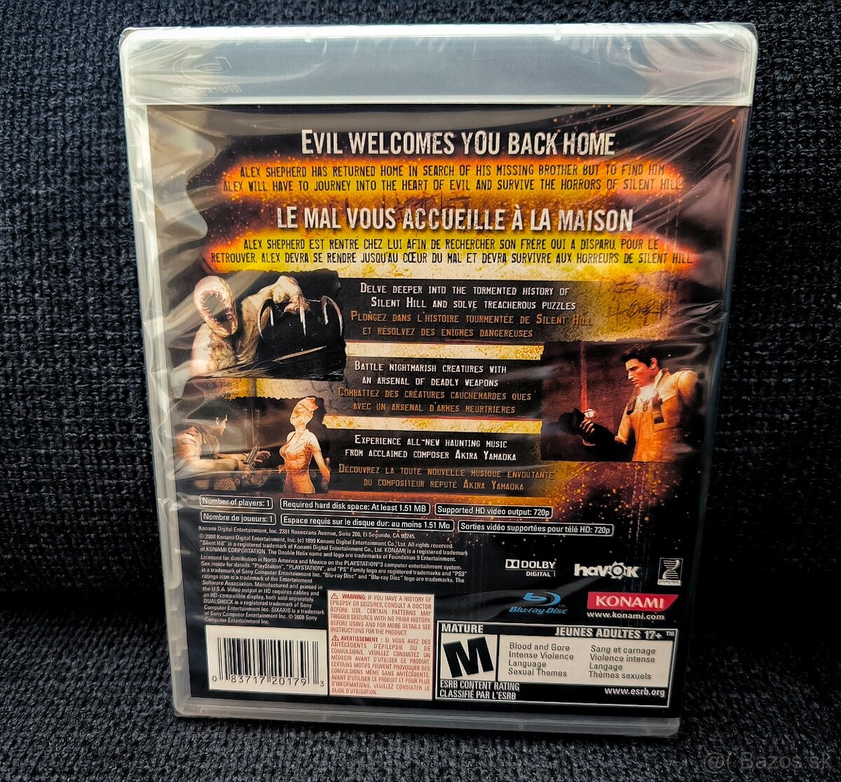 Silent hill Homecoming PS3 (nova vo fólii) - 2