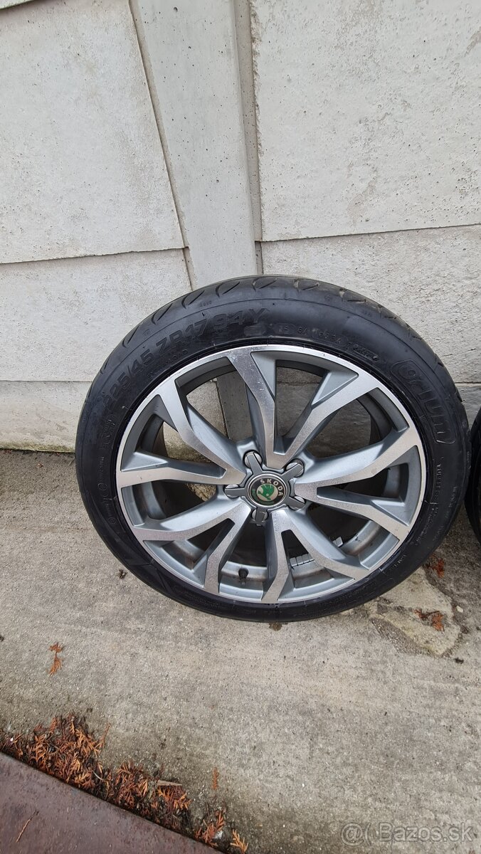 Letná sada 225/45 R17 dot1423 5x112 R17 ET35 7.5J - 2