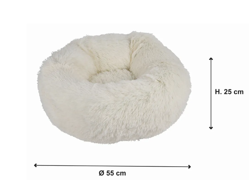 Pelech pre mačku, psa / krémovobiely - 2