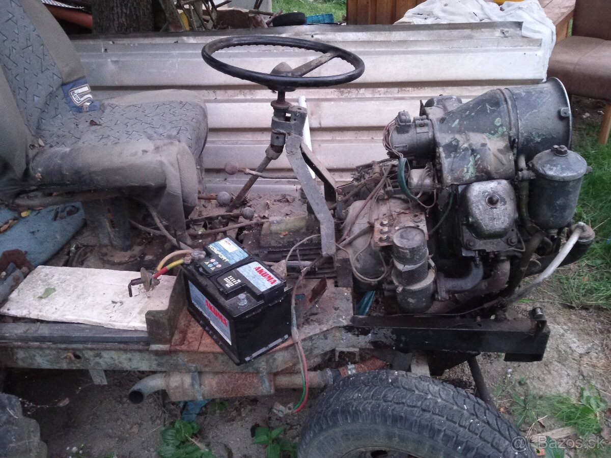 Predám traktor domácej výroby - 2