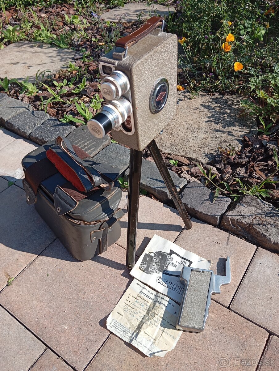 Pekná starožitná kamera Christen. . . - 2