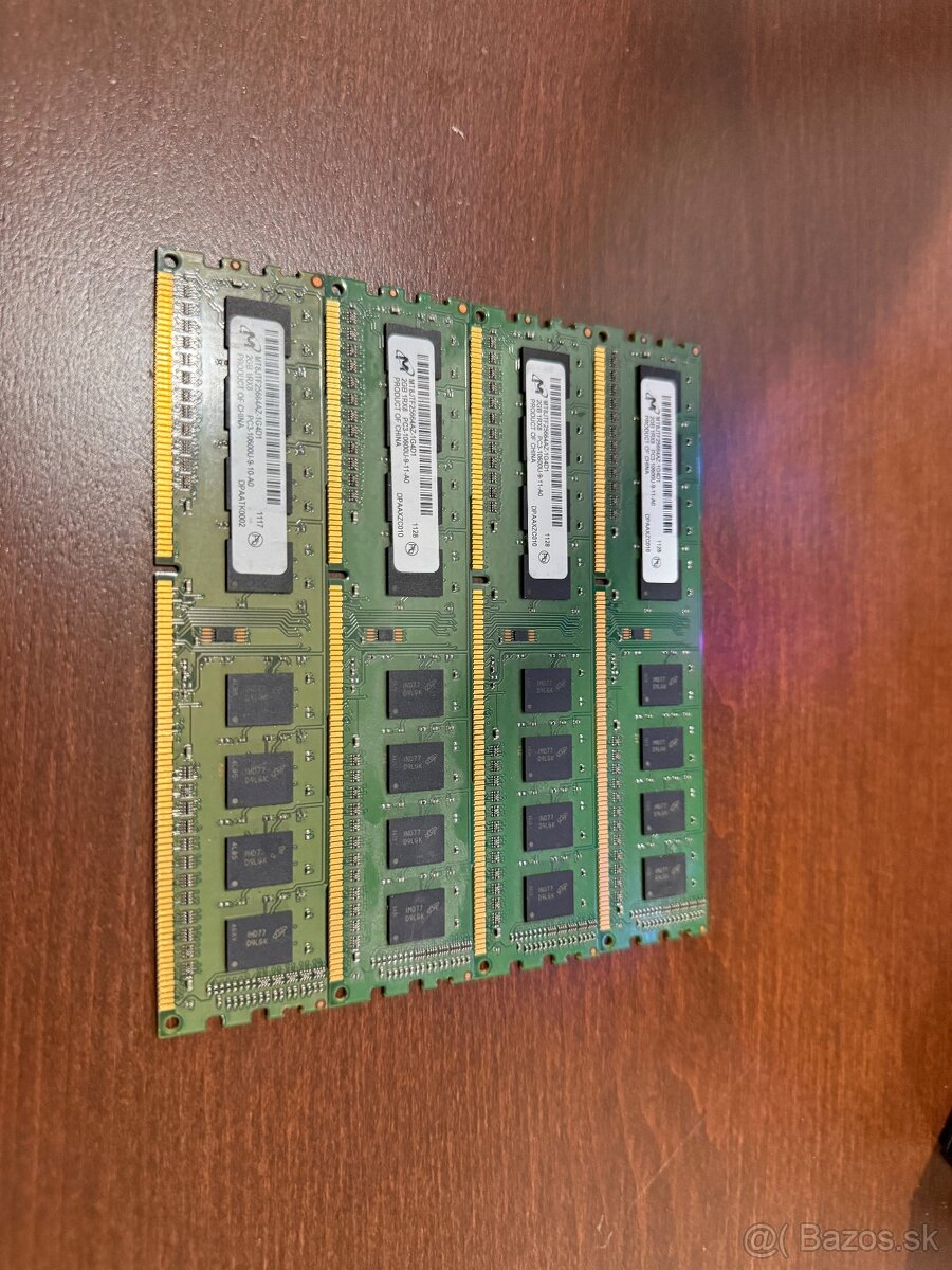 8GB DDR3 RAM (4×2GB) Micron 1333 MHz - 2