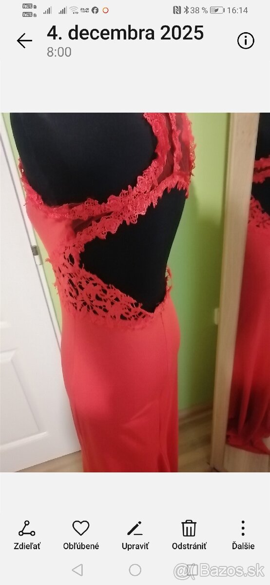 Dlhé spoločenské saty - 2