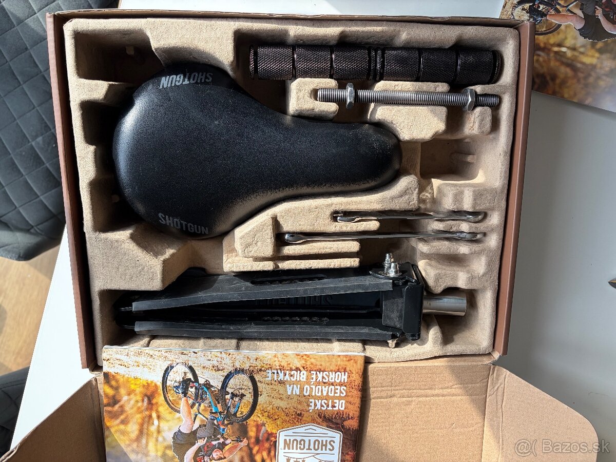 Detská sedačka na bicykel Shotgun - 2