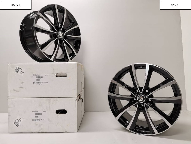 Škoda Octavia, Superb alu disky 7,5x17 5x112 ET52 1253 - 2