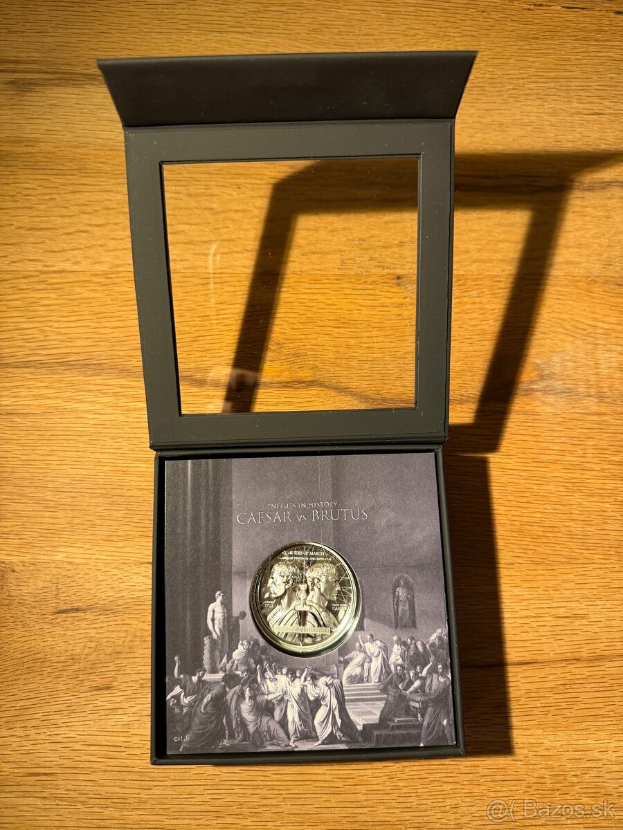 2 Oz Strieborná minca Brutus vs. Ceasar - 2