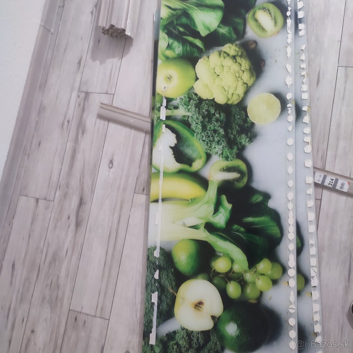 2 zásteny pod kuchynsku linku - do tvaru L - 2