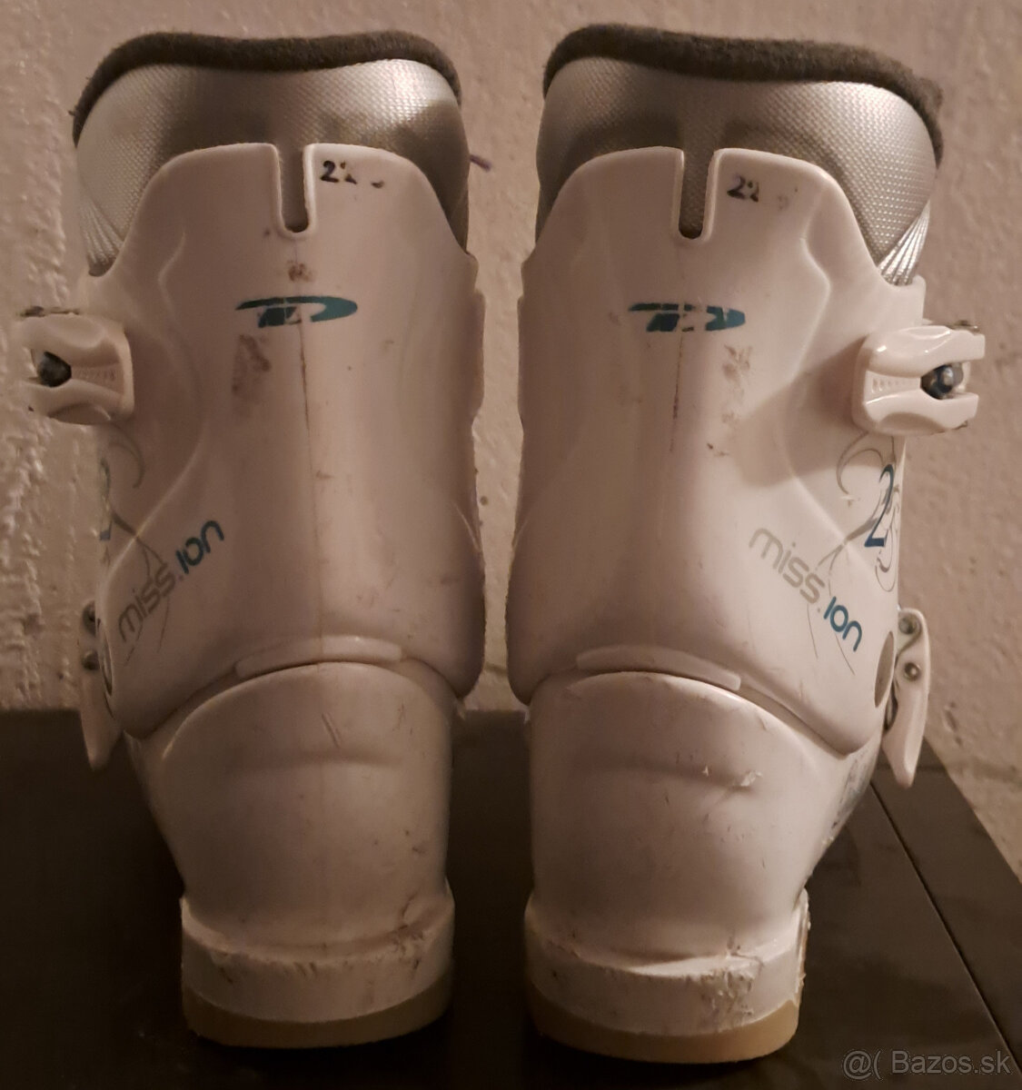 Detské lyžiarky Dalbello biele, veľkosť 22,5 - 2