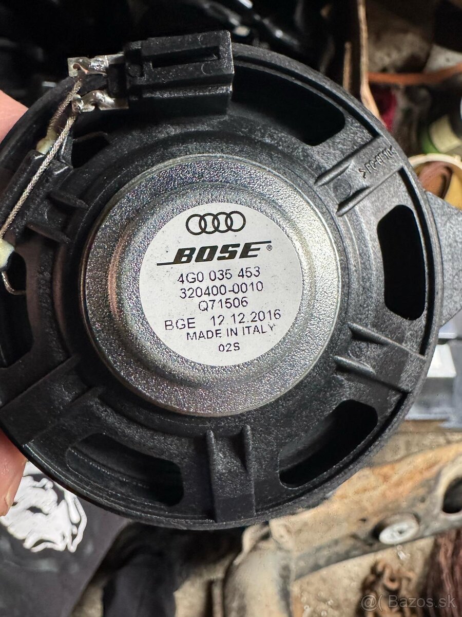 Reproduktory Bose Audi A6 C7 2017 - 2