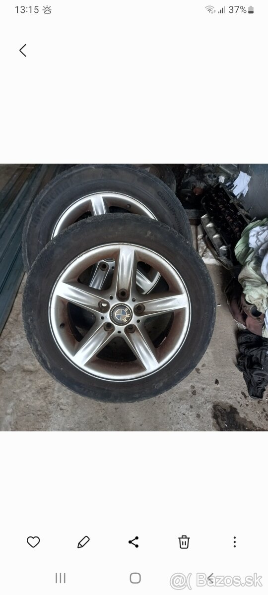 Predam kolesa 205/55/16 na BMW - 2