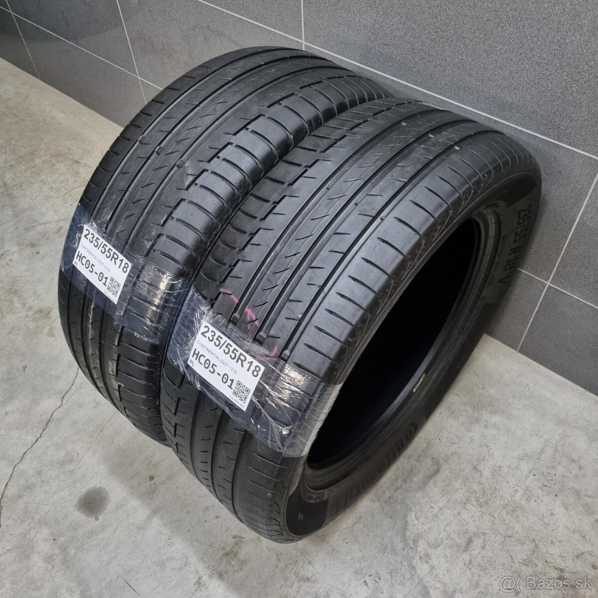 Letné pneumatiky 235/55 R18 CONTINENTAL - 2