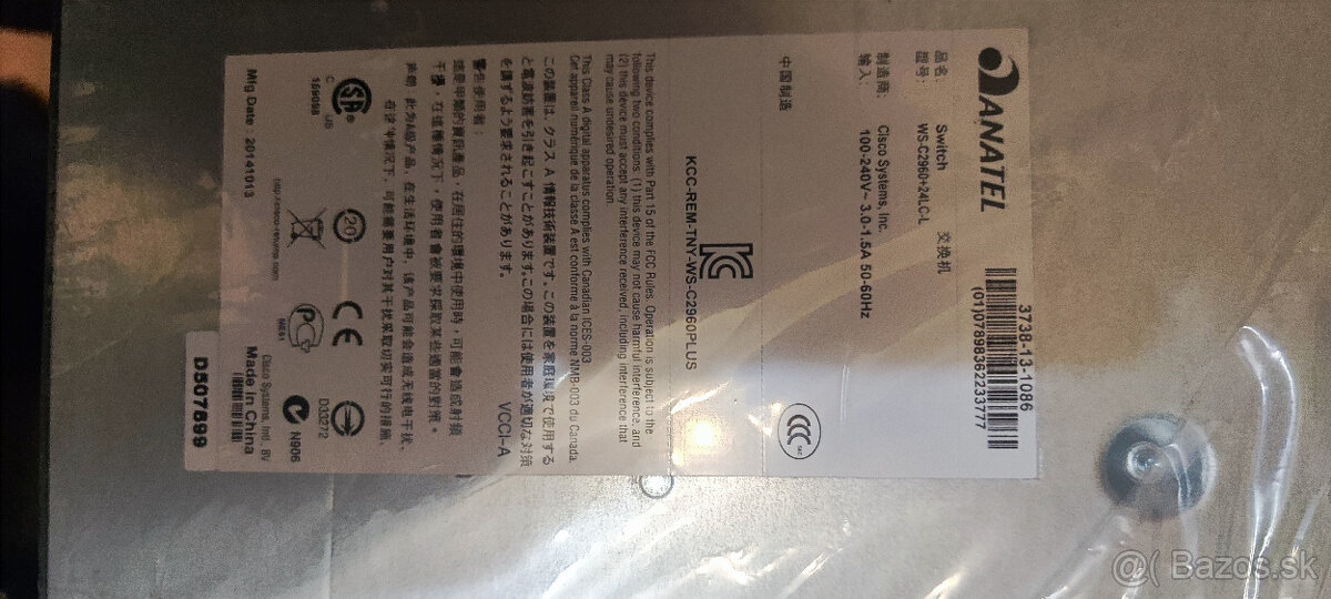 Cisco WS-C2960+24LC-L - 2