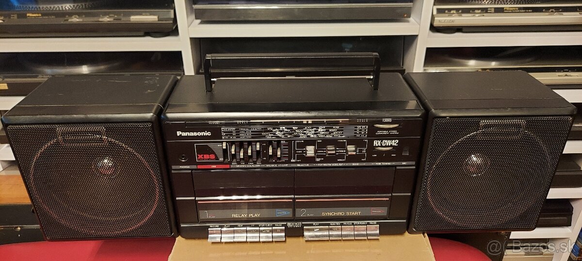 Predám rádiomagnetofóny Panasonic, Sony a JVC - 2