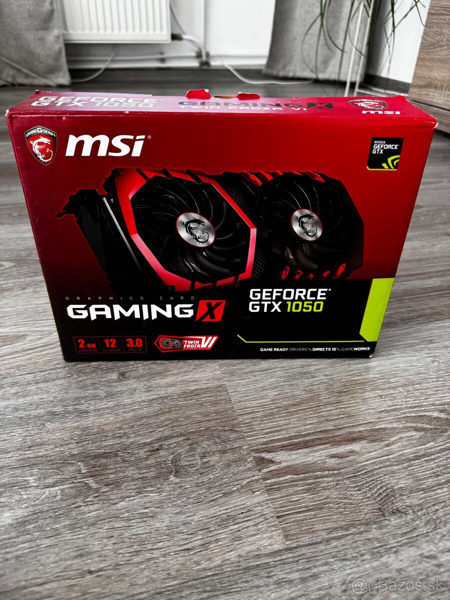 Predám grafickú kartu GTX 1050. - 2