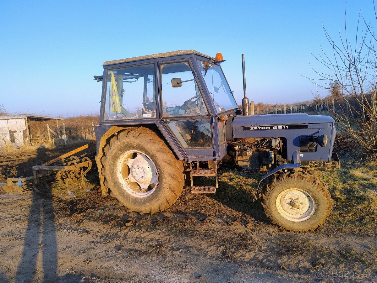 Vymenim Zetor 6718 stp ŠPZ z lisom